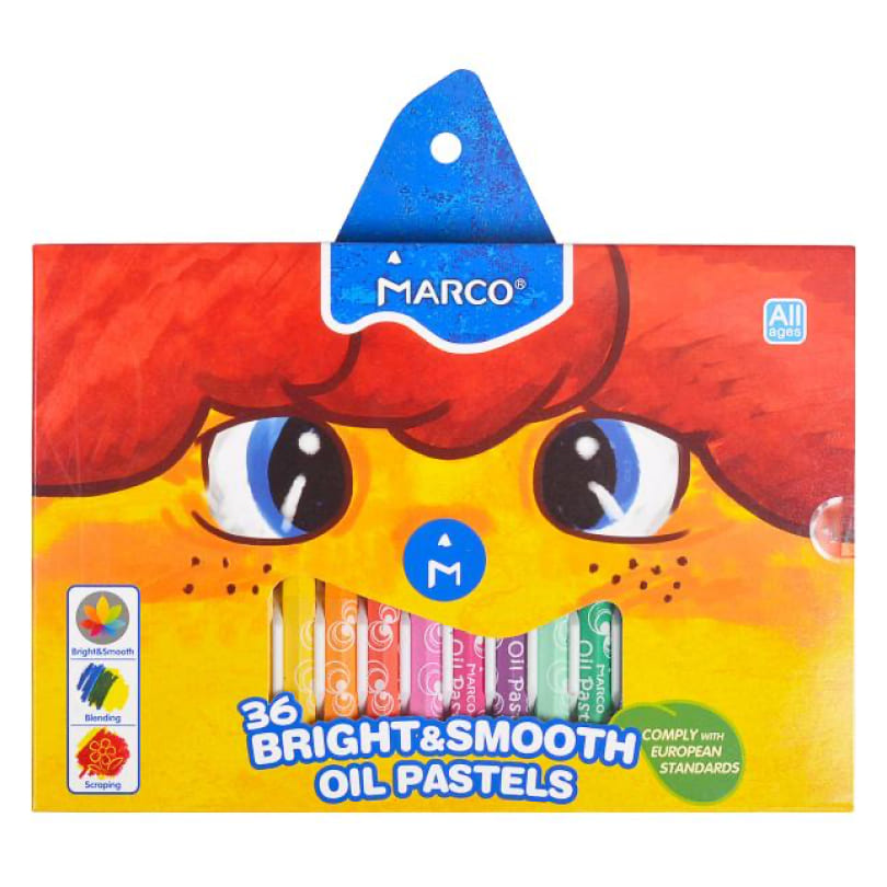 Пастель масляна Marco 36 кольорів